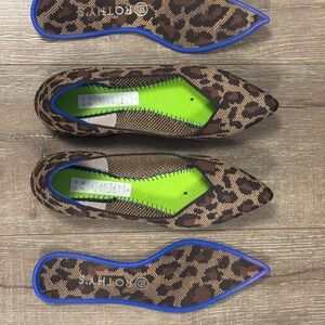 Rothy's Leopard Flats